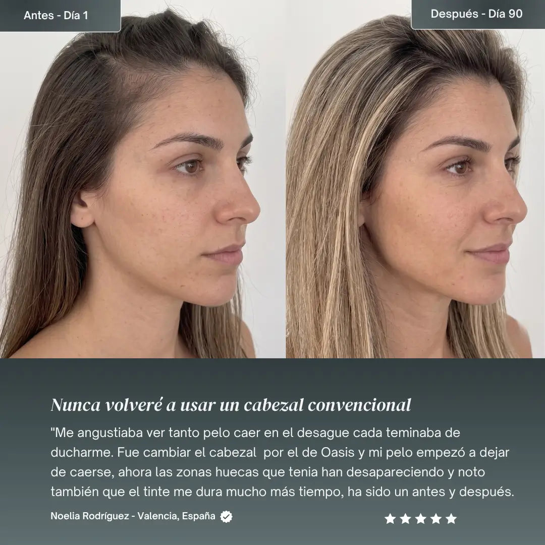 Aqua d'Vida Cabezal con Sistema de Filtración 15 Etapas + Vitamina C